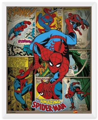 Plagát Marvel Comics Spiderman pre chlapca 40x50cm