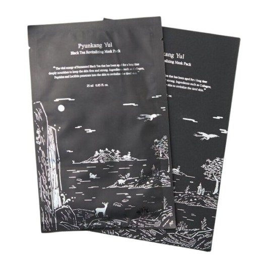 Pyunkang Yul Black Tea Revitalizing Mask Pack 25ml - Plnená maska