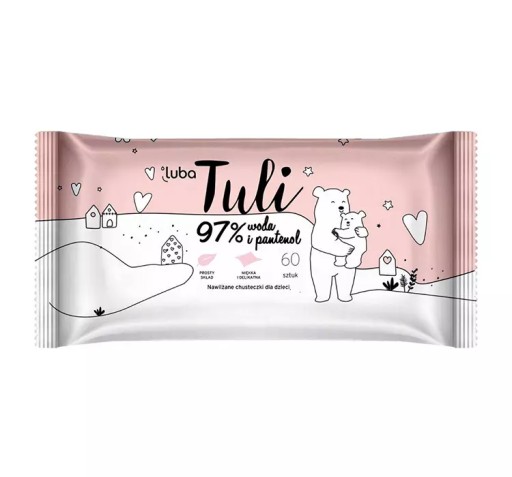 LUBA TULI PANTENOL VLHČENÉ Utierky PRE DETI