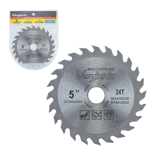 ŠIROKÝ DREVENÝ ŠTÍT 125 x 22,2 mm 24T