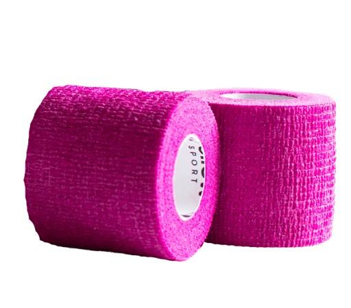 Samolepiaca stabilizačná súdržná bandáž YellowBAND 5cm fialová