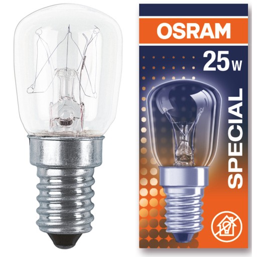 ŠPECIÁLNA žiarovka E14 25W T26 do CHLADNIČKY OSRAM