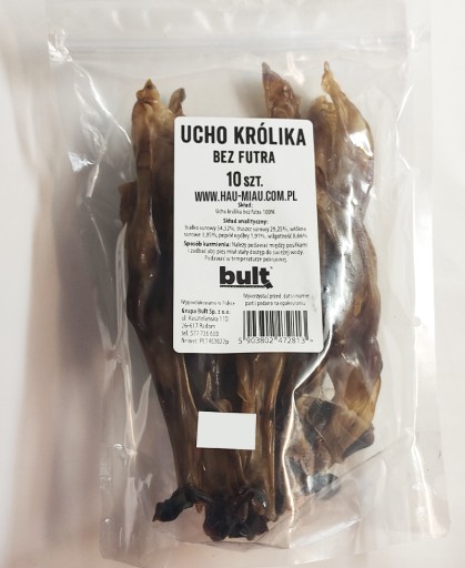 BULT králičia koža bez kožušiny 250G