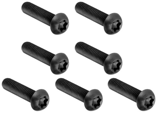 7X BLACK T6 TORX SKRUTKA PRE XBOX SÉRIE X S PAD