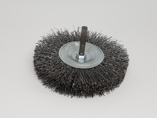Drôtená kotúčová kefa FI120mm, stopka 6mm