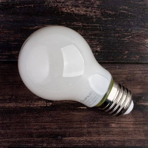 E27 A60 LED žiarovka 8W = 75W 1055lm 4000K Neutral White MILK FILAMENT
