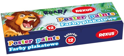 BENIAMIN FARBY NA ŠKOLSKÉ PLAKÁTY 12 FARIEB 20 ml