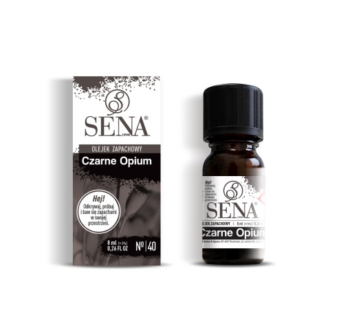 SENA #40 Black Opium BLACK vonný olej Parfum 8 ml PRÍRODNÉ VÔNE