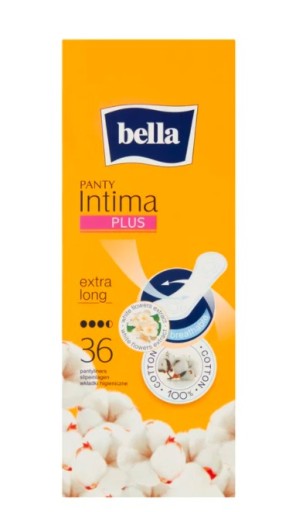 Bella Panty Intima Plus Extra dlhé vsadky 36 ks