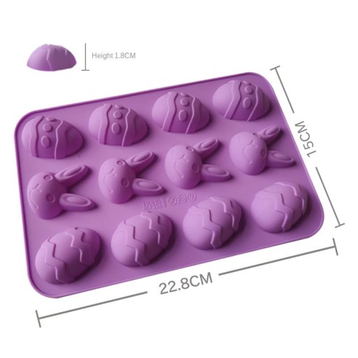 Silikónová forma na veľkonočný zajačik