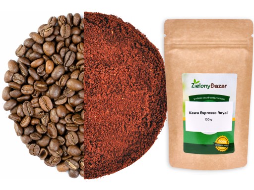 KRÁĽOVSKÁ KÁVA ESPRESSO čerstvo upražená - obchod 100g