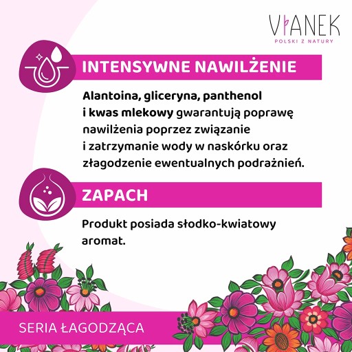 VIANEK Upokojujúci krémový sprchový gél