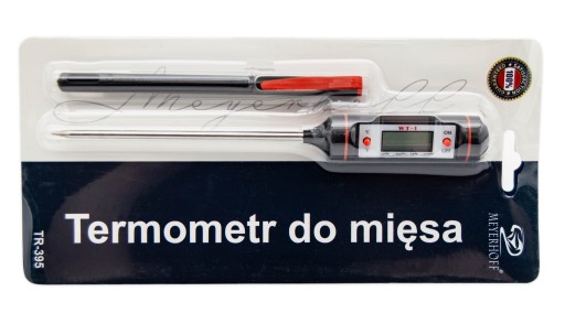 DIGITÁLNY KUCHYNSKÝ TEPLOMER PRE MÄSO POTRAVINY VÍNO KOLÍK LCD SONDA