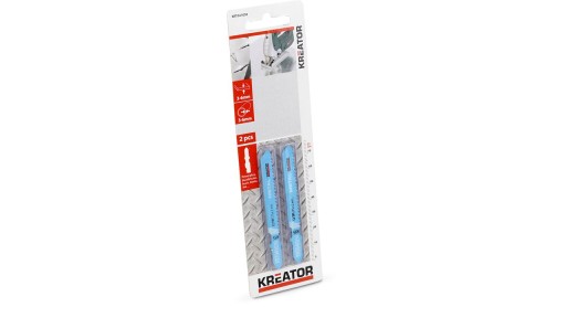 List priamočiarej píly 12 TPI NA KOV 75x2mm 2 ks