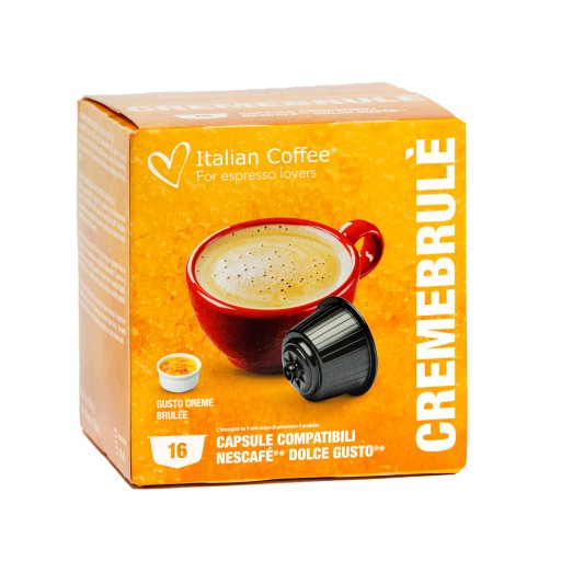 Kapsule pre Dolce Gusto Italian Coffee Creme Brulee 16 ks.