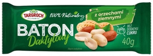 Datlová tyčinka s ARAŠIDMI 40g NATURAL