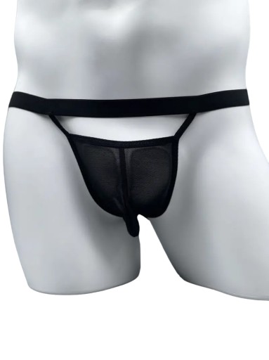 PÁNSKE TRANSPARENTNÉ SIEŤOVANÉ NOHAVIČKY JOCKSTRAP