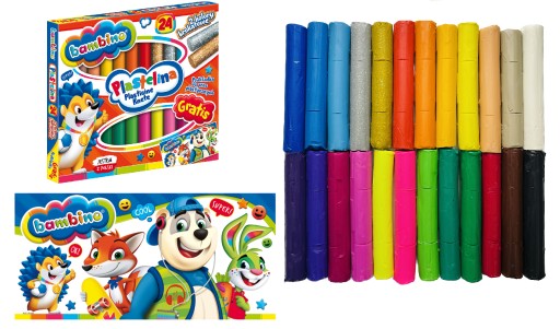BAMBINO PLASTICINE 24 FAREB PODLOŽKA ZDARMA
