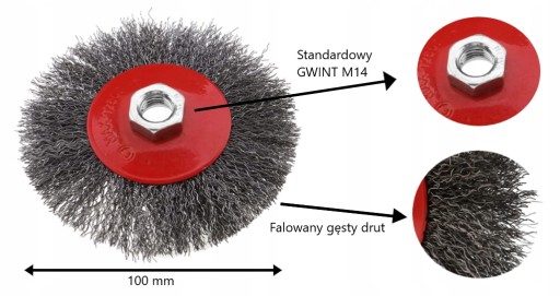 KEFA NA ČISTENIE DROBNEJ BRÚSKY 100mm