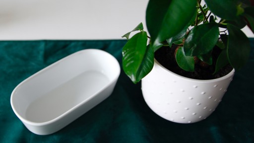 BIELE OVÁLY OVÁLNY PORCELÁN ĽAHKOODOLNÝ PORCELÁN