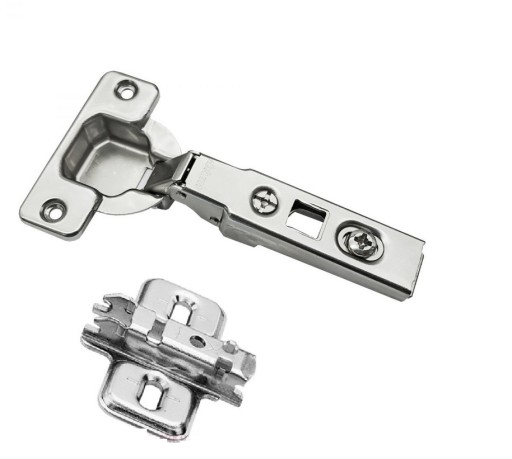 BLUM prekrytý klipový nábytkový pánt + vodiaca lišta