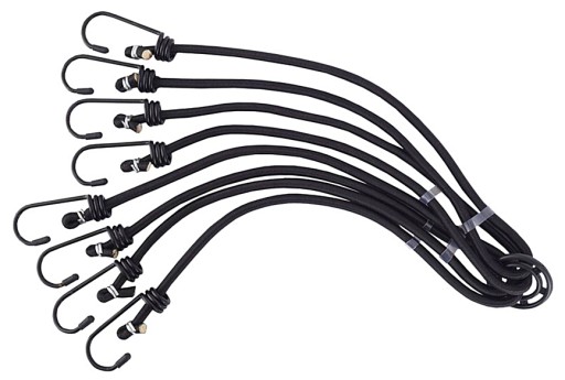 C0P96 ELASTICKÉ KÁBLE SPIDER 8 RAMEN NA BATOŽINU 60CM 0000-00