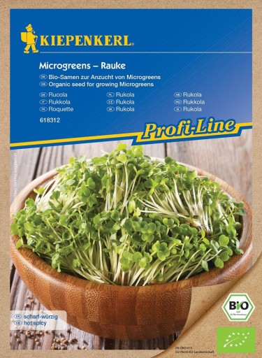 Rukola - semená pre microgreens - Kiepenkerl