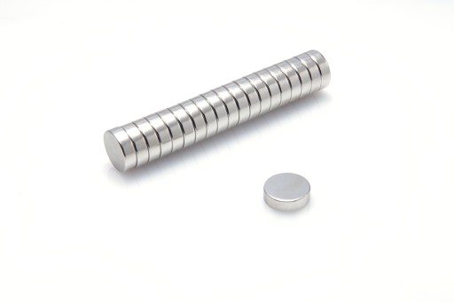 Neodymový magnet valcový MW 10x3 mm N38 10 ks.