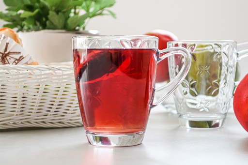 IRIS SKLENENÝ hrnček na kávu a čaj 300ml