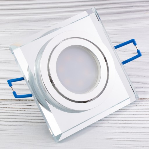 Pohyblivé GLASS halogénové svietidlo + LED GU10 6W