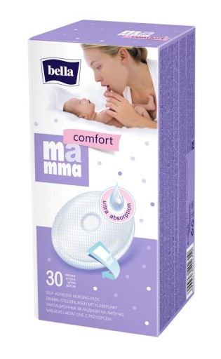 BELLA MAMMA COMFORT podložky dojčiace 30 ks