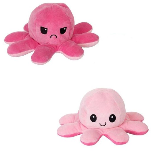 OBOJSTRANNÝ Plyšový maskot Octopussy, veľký, 28 cm
