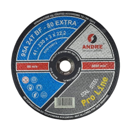 ANDRE EXTRA PRO REZNÉ KOTOUČE 41 230X3