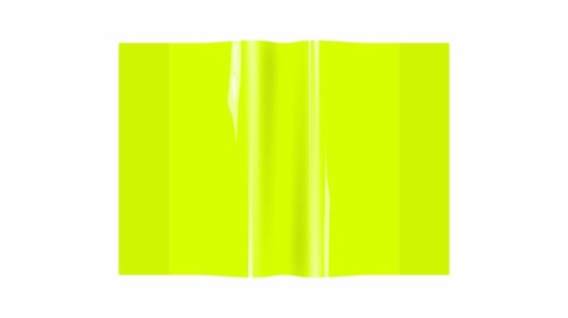 BALENIE OBALOV NA ZOZNÁMKY A5 NEON YELLOW 10 KS.