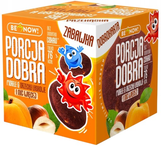 Marhuľovo-orechová KOCKA, DOBRÁ PORCIA, 25 g | HRAČKA PREKVAPENIA