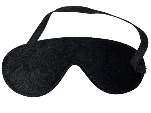 Kožená maska BDSM so zaviazanými očami stimuluje vaše zmysly