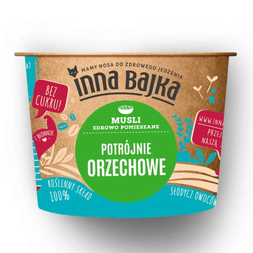 Inna Bajka Trojorieškové müsli 60g