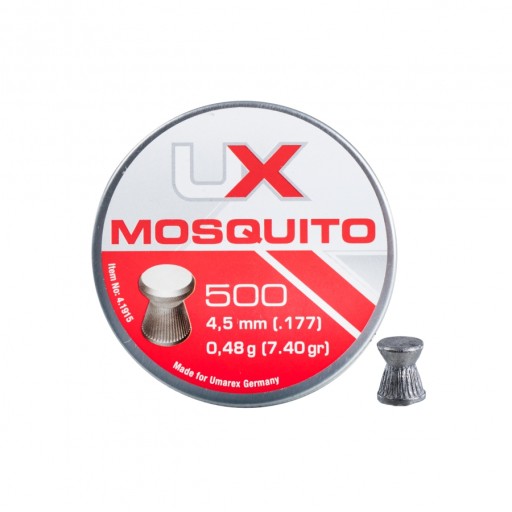 UMAREX Mosquito pelety 500 ks. kal. 4,5 mm kotúč