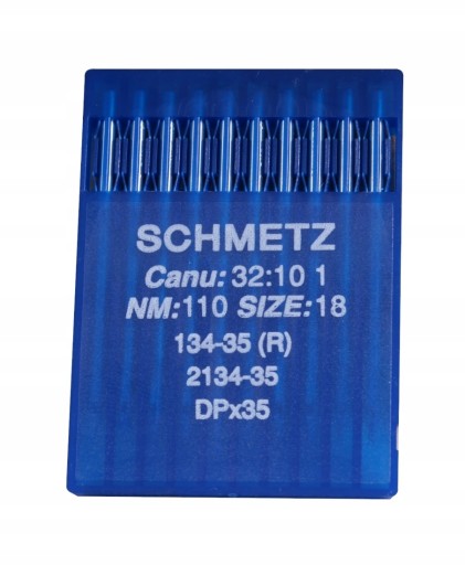 Schmetz ihly 110' 134-35(r) pre stroj s vázaným stehom 10 ks