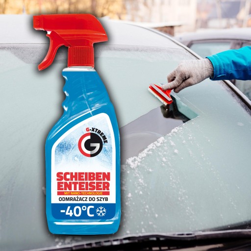 G-XTREME ROZMRAZOVAČ OKIEN -40°C NEMECKÁ ZIMNÁ ROZMRAZOVACIA TEKUTINA 500 ml