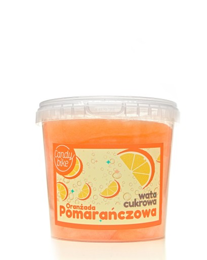 Cukrová vata vo vedierku s príchuťou FANTA 1L