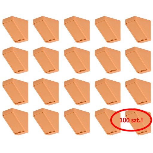 Podpera police Komandorek, bronz, 100 ks