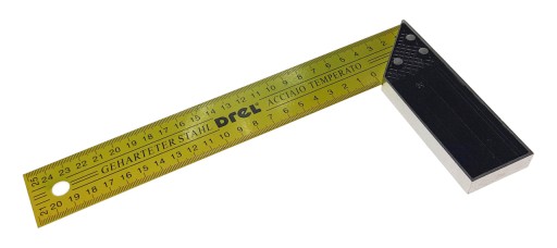 Stolársky štvorec s podstavou 250 x 125 mm