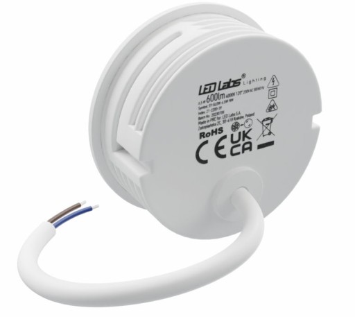 Modul LED žiarovky 6,5W 3000K Keramická plochá 25mm NÁHRADNÁ GU10 MR16