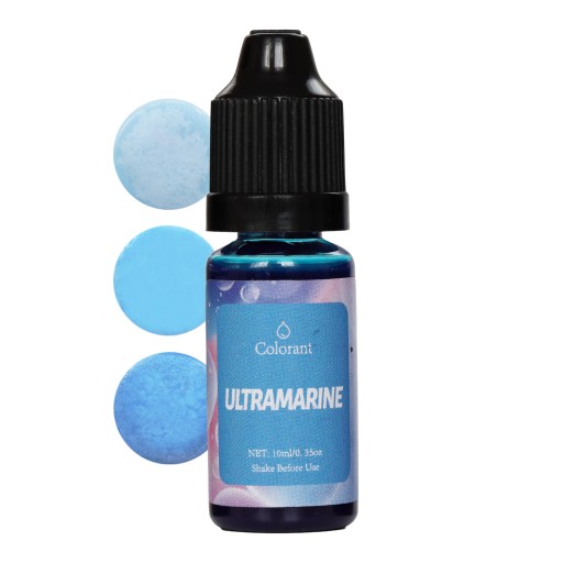 Tekuté farbivo na sviečky, parafínový vosk, tekutý pigment ultramarín 10 ml