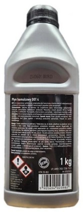 DOT4 Brake Fluid MA Profesionálna brzdová kvapalina 1kg