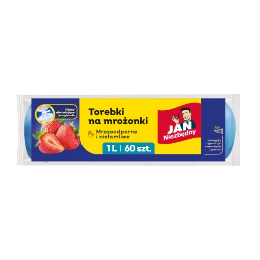 TAŠKY NA MRAZENÉ POTRAVINY 1Lx60 JAN NIEZBĘBNY