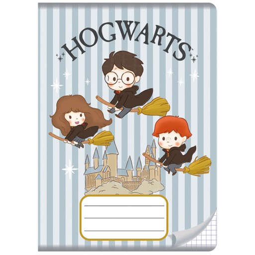 KOTROVANÁ ŠKOLNÁ KNIHA A5/16K HARRY POTTER