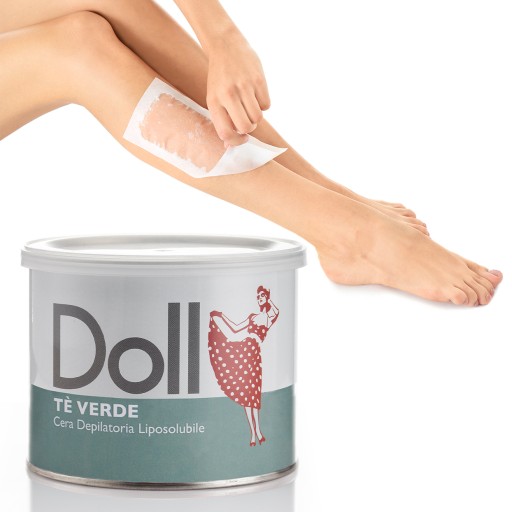 DOLL Xanitalia Depilačný depilačný vosk v plechovke TE VERDE 400 ml