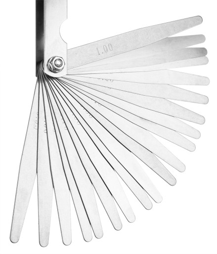 Spáromer 20 lopatiek 0,05-1,0mm NEO 11-191
